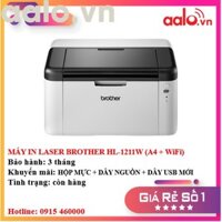 MÁY IN LASER BROTHER HL-1211W (A4 + WiFi) - AALO.VN