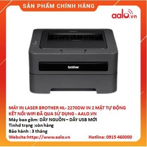 Máy in laser đen trắng Brother HL2270DW (HL-2270DW) - A4