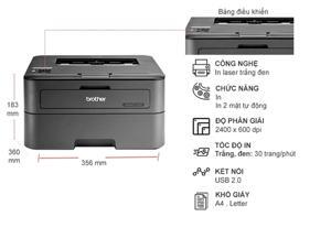 Máy in laser Brother HL-2321D