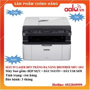 Máy in laser đen trắng đa năng (All-in-one) Brother MFC-1811 - A4