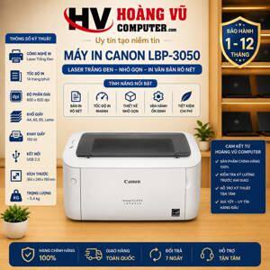 Máy in laser trắng đen Canon LBP3050 (LBP-3050)