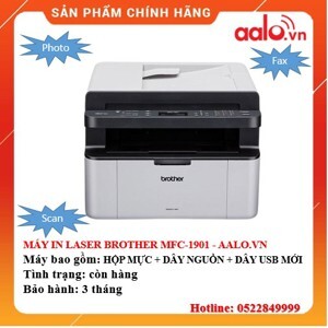 Máy in laser đen trắng đa chức năng (All-in-one) Brother MFC-1901