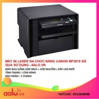 MÁY IN LASER ĐA CHỨC NĂNG CANON MF3010 ĐÃ QUA SỬ DỤNG - AALO.VN