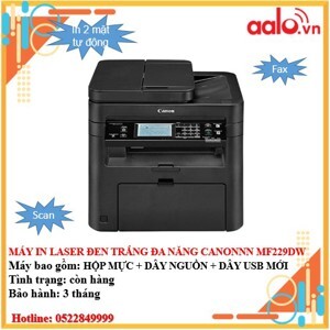 Máy in laser đa năng (All-in-one) Canon MF229DW