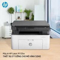 Máy in laser đen trắng đa chức năng HP 135W - 4ZB83A - In, copy, scan, wifi hàng chính hãng