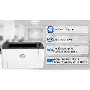 Máy in laser đen trắng HP 107W 4ZB78A