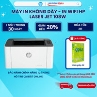 Máy in Laser HP 108W / 108A (4ZB80A) Máy in wifi đen trắng. CHÍNH HÃNG HP VIỆT NAM MỚI 100%