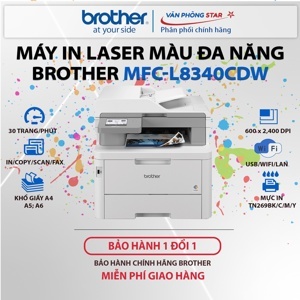 Máy in laser màu Brother MFC-L8340CDW