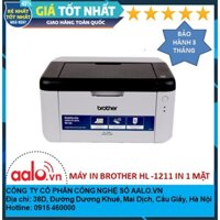 Máy in laser trắng đen Brother HL- 1201 HL1201 HL- 1111 HL1111 1111 - Máy in A4 in 1 mặt bảo hành 3 tháng