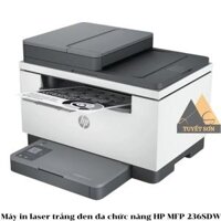 Máy in laser trắng đen đa chức năng HP MFP 236SDW                             &nbsp(&nbspIn đảo mặt tự động, Scan ADF 1 mặt, copy, kết nối USB+Wifi+Lan - Chính hãng MỚI 100% - 12 Tháng - Tặng 1 ram giấy A4&nbsp)