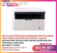 MÁY IN LASER TRÁNG ĐEN FUJI XEROX DOCUPRINT M115W ĐA CHỨC NĂNG IN SAC PHOTO KETTE NỐI WIFI - AALO.VN