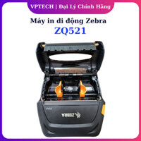 Máy in mã vạch cầm tay Zebra ZQ521 - Bảo hành chính hãng 12 tháng