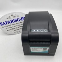 Máy In Mã Vạch Cao Cấp Xprinter XP-350BM In Nhiệt Tem Nhãn, Tem Trà Sữa USB  COM  LAN - Hàng Chính Hãng