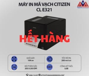Máy in mã vạch Citizen CL-E321 203dpi