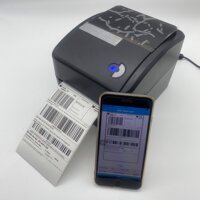 Máy in mã vạch nhiệt Xprinter XP 420B - Kết nối USBLAN - ứng dụng thương mại điện tử, in tem, nhãn siêu thị, tạp hóa - Hàng chính hãng