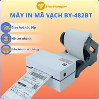 Máy in mã vạch Rhebar BY482BT Máy in nhiệt A6 Bluetooth, In từ điện thoại – Giá tốt