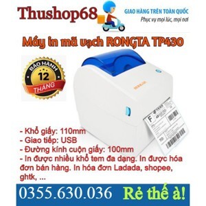Máy in mã vạch Rongta TP430