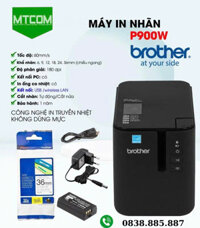 Máy in mã vạch tem nhãn wifi Brother PT-P900W