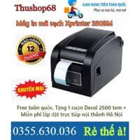 Máy in mã vạch Xprinter 350BM. Bảo hành dài. Khuyến mại hấp dẫn