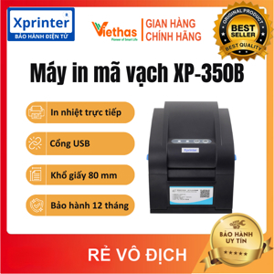 Máy in mã vạch Xprinter XP-350BM