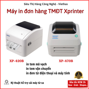 Máy in mã vạch Xprinter XP-470B