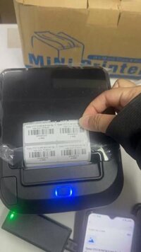 Máy In Mã Vạch Zy310 – In 2 Tem Phần Mềm KiotViet