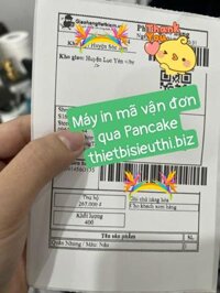 Máy in mã vận đơn từ phần mềm Pancake XP 420B