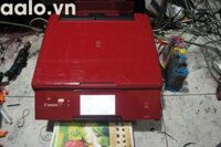 Máy in màu cũ canon ts 8030 ts 8010 (kết nối wifi , photocopy ,Scan , in 2 mặt tự động ) Bộ dẫn mực ngoài liên tục