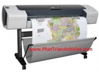 Máy in màu khổ lớn HP Designjet T1100 - A0 A1 A2 | In phun màu | Cho thuê máy in