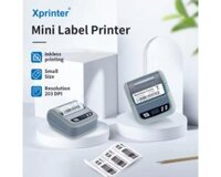 Máy in mini Bluetooth di động Xprinter XP-P323B | In tem nhãn, hóa đơn tiện lợi [ USB+Bluetooth ]