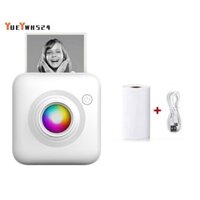 Máy in nhãn bỏ túi Mini không dây không cần mực Thẻ giữ nhiệt Bluetooth Thẻ nội trú Thẻ ghi chú In ảnh Máy làm di động