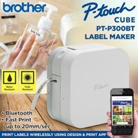 Máy in nhãn Brother P-Touch Cube PT-P300BT tặng kèm 1 hộp nhãn Brother TZe-12mm - Brother Việt Nam