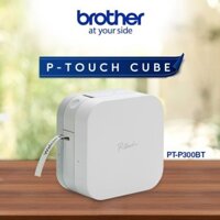 Máy In Nhãn Chính Hãng Brother P-Touch Cube PT-P300BT [tặng 1 hộp nhãn TZe-12mm]