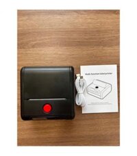 Máy in nhãn di động M200, Bluetooth, in qua app, màu Trắng, Hồng, Đen