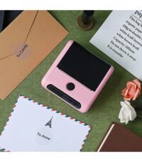 Máy in nhãn di động M200, Bluetooth, in qua app, màu trắng