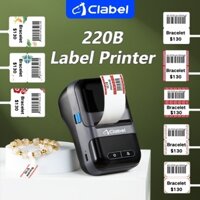 Máy in nhãn giá cầm tay cầm tay CLABEL 220B có thể in nhãn thực phẩm, nhãn mã vạch, nhãn giá, nhãn trang sức, nhãn hóa đơn,