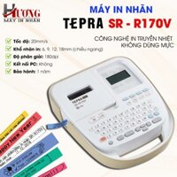 Máy in nhãn TEPRA SR-R170V - Máy có tiếng Việt