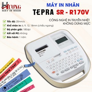 Máy in nhãn Tepra SR-R170V