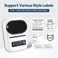 Máy in nhãn WENXIN PT-260 Máy in nhiệt Bluetooth di động Máy tạo nhãn cầm tay