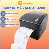 Máy in nhiệt A6 Xprinter 420B USB + LAN – In đơn Shopee, Lazada, TikTok v.v