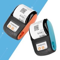 Máy in nhiệt Bluetooth PT 210 di động 58mm in hóa đơn, stiker, in đơn trà sữa,... tặng kèm giấy in