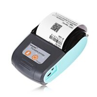 Máy in nhiệt Bluetooth PT210 di động 58mm in hóa đơn, stiker, in đơn trà sữa,... tặng kèm 6 cuộn giấy in