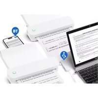 Máy in nhiệt D80 Bluetooth, In trên Giấy A4 Tương Thích Với Điện thoại Android Ios và cả máy vi tính