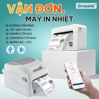 Máy in nhiệt  đơn hàng,Máy in vận đơn,mã vận đơn,mã vạch,phiếu gửi hàng, logo có sẵn lớp keo tự dính