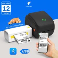 Máy in nhiệt FlashLabel A7/A6, in phiếu gửi, đơn hàng, nhãn tự dán, mã vạch mini, hỗ trợ Bluetooth và USB, hỗ trợ iOS và Android, máy in đơn hàng tự dán bảo hành 12 tháng.