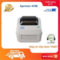 Máy in nhiệt, in đơn hàng TMĐT Xprinter 470b khổ a6,110mm chuyên in GHTK, Viettel, giá rẻ-Thiết Bị Công Nghệ HC