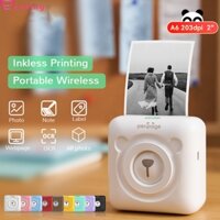 máy in nhiệt mini A6 bluetooth ECOKING 304dpi tích hợp pin in bill đơn hàng, phiếu gửi, mini, qr, phiếu dán siêu nét.