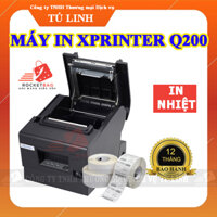 Máy  in nhiệt Xprinter Q200, in hóa đơn, tem, mã vạch – Bảo hành 12 tháng