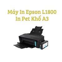 Máy in PET EPSON L1800 ( IN CHUYỂN NHIỆT DẠNG TỜ A3)