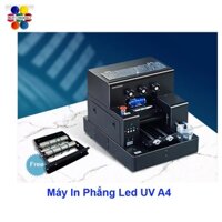 MÁY IN PHẲNG LED UV  A4- CHUYÊN DỤNG DÙNG ĐÊ IN ĐA CHẤT LIỆU